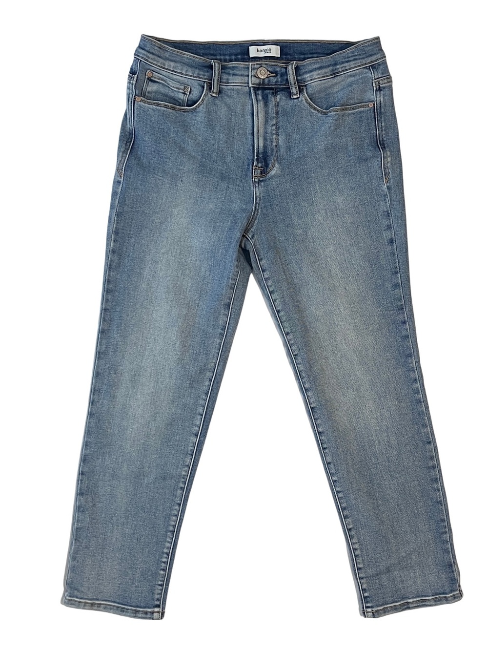 Kensie Women's Medium Light Blue Skinny Jeans